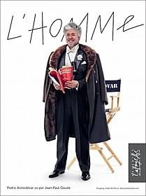 ギャラリー・ラファイエットのキャンペーンモデルを務める ペドロ・アルモドバル監督