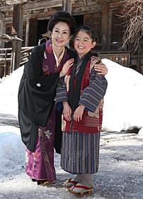 初対面を果たした“新旧おしん”「おしん」