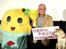 船橋市の“非公認”ご当地キャラ・ふなっしーが登場「ひまわりと子犬の7日間」