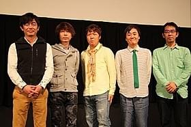 THE BOOMのメンバーと真喜屋力監督「THE BOOM 島唄のものがたり」