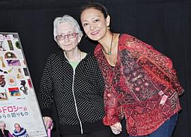 ドロシーさんと佐々木芽生監督「ハーブ&ドロシー ふたりからの贈りもの」