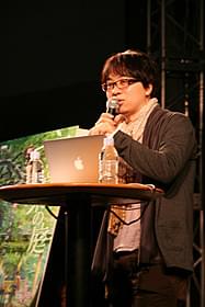 新作を語った新海誠監督「言の葉の庭」