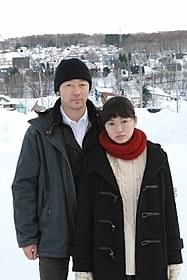 「私の男」に出演する浅野忠信と二階堂ふみ「私の男」