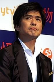 会見に応じた佐藤浩市「美味しんぼ」