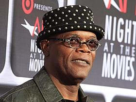 米大統領を演じるサミュエル・L・ジャクソン「レア・エクスポーツ 囚われのサンタクロース」