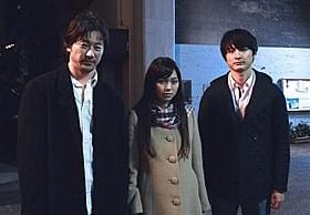 「私の男」に出演する(左から) 浅野忠信、二階堂ふみ、高良健吾「私の男」