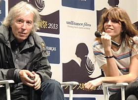 来日したジャック・ドワイヨン監督と実娘ルー・ドワイヨン「ポネット」