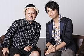 (左から)第4弾放送ゲストのマキタスポーツと進行役の斎藤工「北京のふたり」