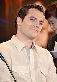 来日したヘンリー・カビル「スーパーマン」