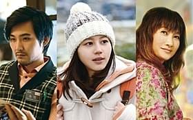 「麦子さんと」で共演した松田龍平、堀北真希、余貴美子「麦子さんと」