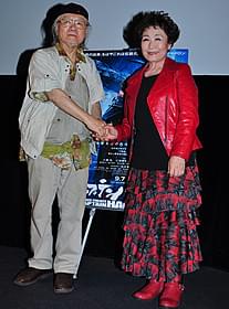 (左より)33年ぶりの“再タッグ”となった松本と加藤「キャプテンハーロック」