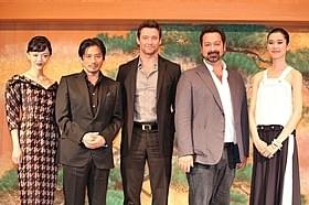 123畳の大広間で会見「ウルヴァリン:SAMURAI」