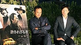 “特別インターネット生中継”に 出演した渡辺謙と李相日監督「許されざる者」