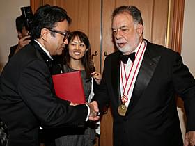 フランシス・フォード・コッポラ監督と 対面を果たした三谷幸喜監督「清須会議」
