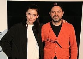 ルーカス・ムーディソン監督(右)とココ・ムーディソン「ウィ・アー・ザ・ベスト!」
