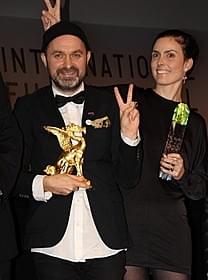 ルーカス・ムーディソン監督と原作者で妻のココ「ウィ・アー・ザ・ベスト!」