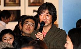 ギャラリートークを行った種田陽平氏「清須会議」