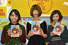 珍レシピを紹介した後藤まりこ、 葵わかな、岡村いずみ