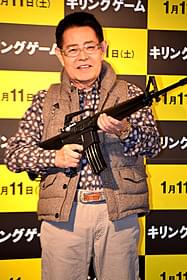 射撃の腕前も披露した加藤茶「キリングゲーム」