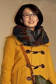 劇中衣装でトークショーに 出席した檀れい「ストロベリーナイト」