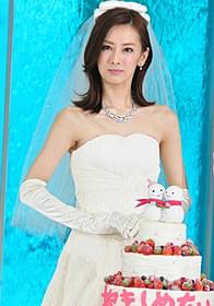 ウエディングドレス姿を 披露した北川景子「抱きしめたい 真実の物語」