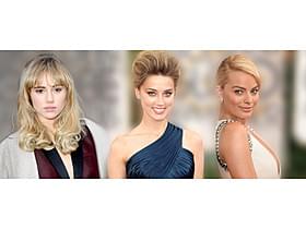 (左から)スキ・ウォーターハウス、 アンバー・ハード、マーゴット・ロビー「ウルフ・オブ・ウォールストリート」