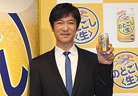 新CM発表会に出席した堺雅人