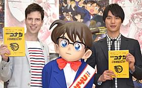 アフレコ収録に臨んだ 福士蒼汰とパトリック・ハーラン「名探偵コナン 異次元の狙撃手(スナイパー)」