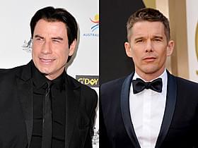 ジョン・トラボルタとイーサン・ホーク「パラノーマル・アクティビティ」