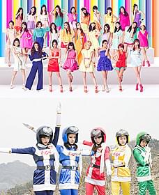E-girl(写真上)が「女子ーズ」(下)の 世界をポップに彩る「女子ーズ」