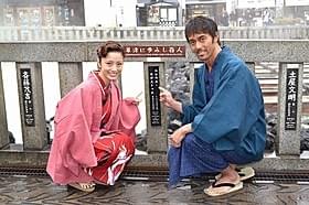 ルシウスの名が刻まれた“草津に歩みし百人の碑”「テルマエ・ロマエII」