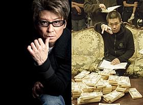 芸能生活30周年を迎えた哀川翔(左)と 記念映画のメガホンをとる品川ヒロシ監督「サンブンノイチ」