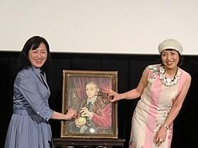 イラストレーターの石川三千花氏(右)とジャーナリストの萩原麻理氏「グランド・ブダペスト・ホテル」