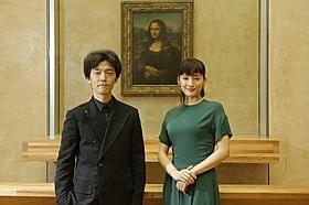 パリプレミアに出席した佐藤信介監督と綾瀬はるか「モナリザ」