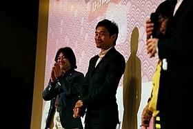 ミラノの映画祭に登場した長友選手「劇場版 ゆうとくんがいく」