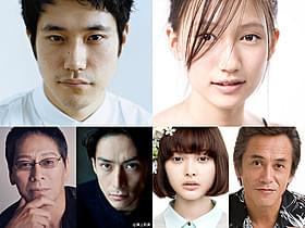 「天の茶助(仮)」に主演する松山ケンイチ、ヒロインの大野いと、 寺島進、玉城ティナ、伊勢谷友介、大杉漣(左上から時計回りに)「うさぎドロップ」