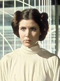 お団子ヘアがトレードマークのレイア姫「スター・ウォーズ」