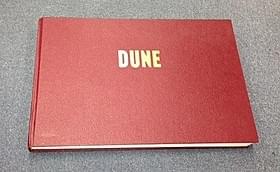 ホドロフスキー版「DUNE」絵コンテ集“赤版”「ホドロフスキーのDUNE」