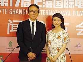 第17回上海国際映画祭での上映に際し会見と 舞台挨拶を行った周防正行監督と上白石萌音「舞妓はレディ」