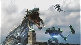 「バトル・オブ・アトランティス」の一場面「バトル・オブ・バミューダトライアングル」