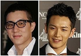 ジャッキー・チェンの息子ジェイシー(左)と台湾スターのクー・チェンドン「あの頃、君を追いかけた」