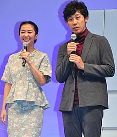 CMで夫婦を演じる大泉洋と優香