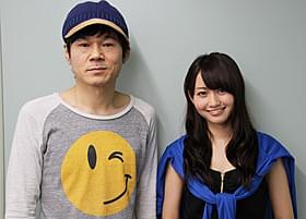 「でーれーガールズ」に 出演する甲本雅裕と桃瀬美咲「でーれーガールズ」