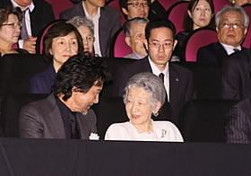 皇后陛下のご高覧に同席した役所広司「蜩ノ記」
