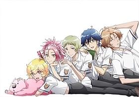 「美男高校地球防衛部LOVE!」キービジュアル