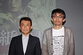自身の創作活動を語った吉田大八監督(右)と 東京国際映画祭プログラミングディレクター矢田部吉彦氏「桐島、部活やめるってよ」