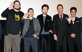 ギャレス・エバンス監督、イコ・ウワイス、 松田龍平、遠藤憲一、北村一輝「ザ・レイド」