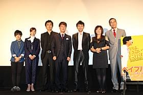 故河本栄得さんの誕生日に公開記念舞台挨拶「ベイブルース 25歳と364日」