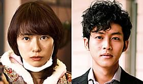 「エイプリルフールズ」に主演する 戸田恵梨香(左)と松坂桃李「エイプリルフールズ」