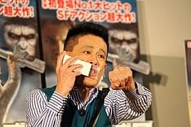 新ネタを披露した柳沢慎吾「猿の惑星:新世紀(ライジング)」
